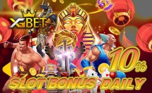 Ang XGBET ay may araw-araw na 10% slot bonus